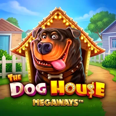Dog House Megaways slot game tile in the Casiny pokies lobby