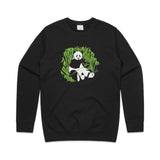 Ebony and Ivory Giant Panda crew - doodlewear