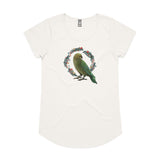 Christmas Eve Party - Kea Bird & Pohutukawa Wreath tee - Christmas t shirts collection 2024