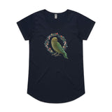 Christmas Eve Party - Kea Bird & Pohutukawa Wreath tee - Christmas t shirts collection 2024