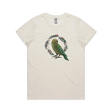 Christmas Eve Party - Kea Bird & Pohutukawa Wreath tee - Christmas t shirts collection 2024