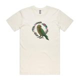 Christmas Eve Party - Kea Bird & Pohutukawa Wreath tee - Christmas t shirts collection 2024