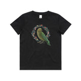 Christmas Eve Party - Kea Bird & Pohutukawa Wreath tee - Christmas t shirts collection 2024