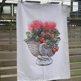 Strawberry Jam Crown Lynn Nautilus Vase tea towel