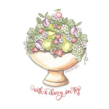 With a Cherry on Top artwork tote bag