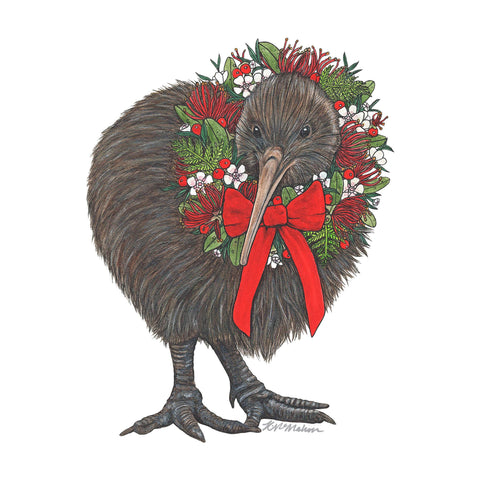 Kirihimete Kiwi tee - Christmas t shirts collection 2024