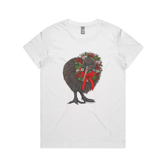 Kirihimete Kiwi tee - Christmas t shirts collection 2024