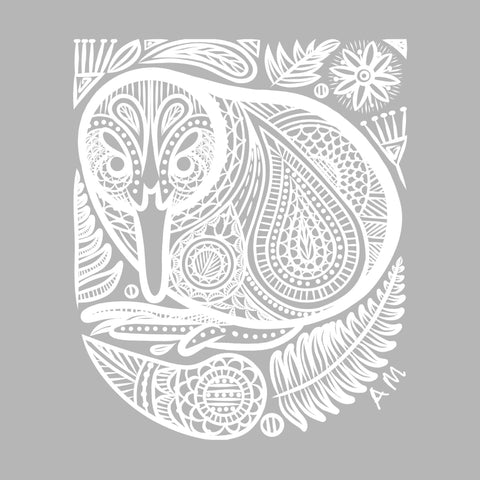 Pocket Lace Kiwi tee - art for a cause