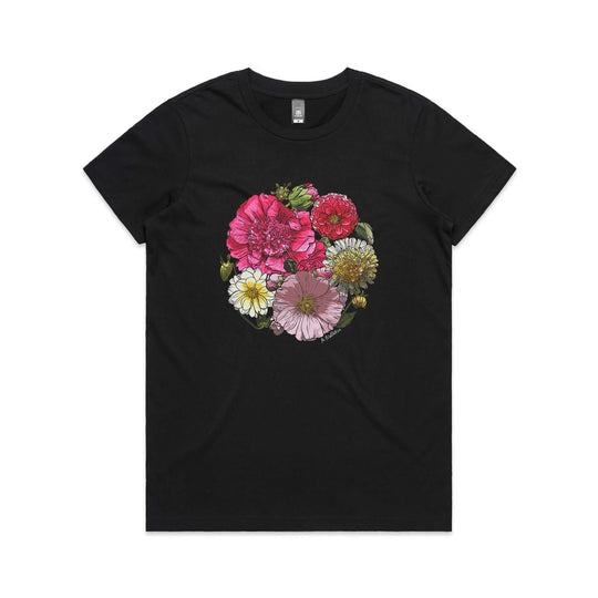 Lucy's Blooms tee