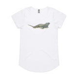 Sunbathing Tuatara tee