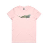 Sunbathing Tuatara tee