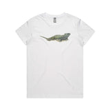 Sunbathing Tuatara tee