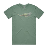 Sunbathing Tuatara tee