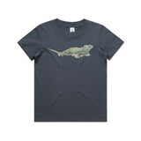 Sunbathing Tuatara tee