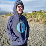 Penguin Crossing hoodie - doodlewear