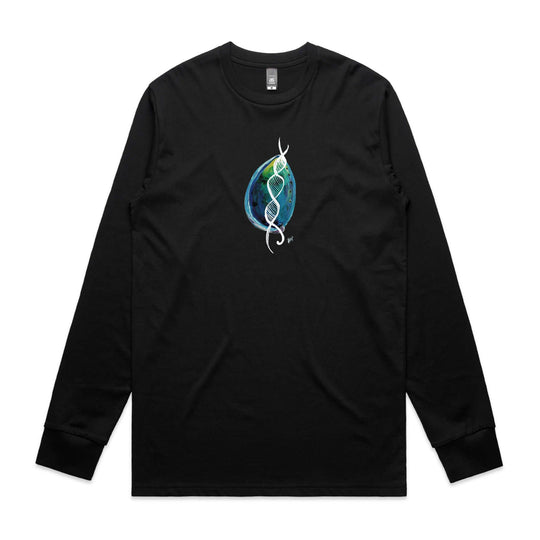 NZ DNA Paua long sleeve t shirt