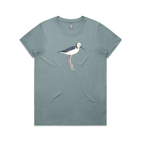 Pied Stilt Elegance tee