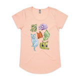 6 Catty Cats tee - art for a cause