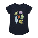 6 Catty Cats tee - art for a cause