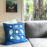 Beach Tic Tac Toe Cushion Cover - doodlewear