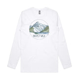 Deeply Wild Mountains long sleeve tee - doodlewear