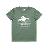 Deeply Wild Snowy Mountains tee - doodlewear