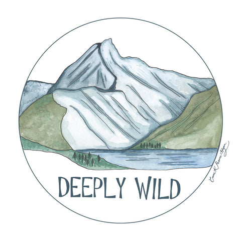 Deeply Wild Mountains tee - doodlewear