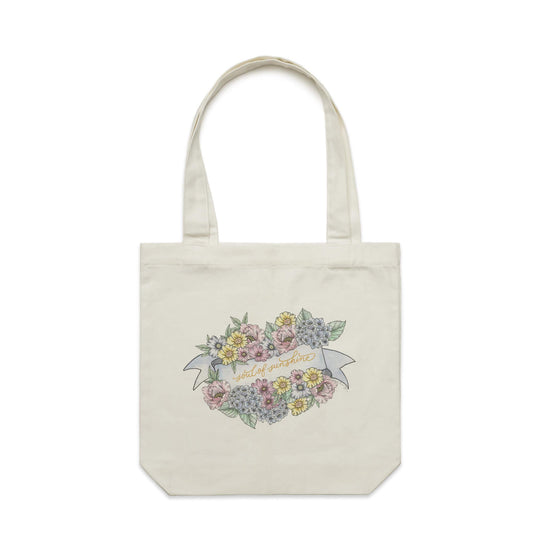 Soul Of Sunshine artwork tote bag - doodlewear