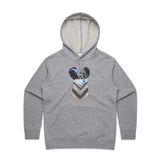 Inkheart Fantail hoodie - doodlewear