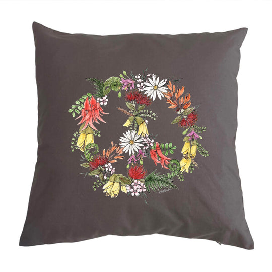 Peace of NZ Cushion Cover - doodlewear