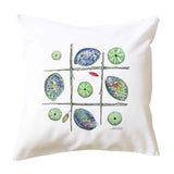 Beach Tic Tac Toe Cushion Cover - doodlewear