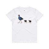 Pukeko & Chicks tee - doodlewear