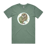 Kakapo in Bloom tee - doodlewear