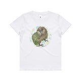 Kakapo in Bloom tee - doodlewear