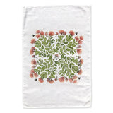 The Pōhutukawa Tree, NZ Native Plants tea towel - doodlewear