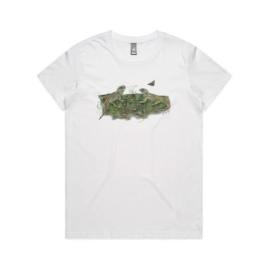 Tuatara Pair tee - doodlewear