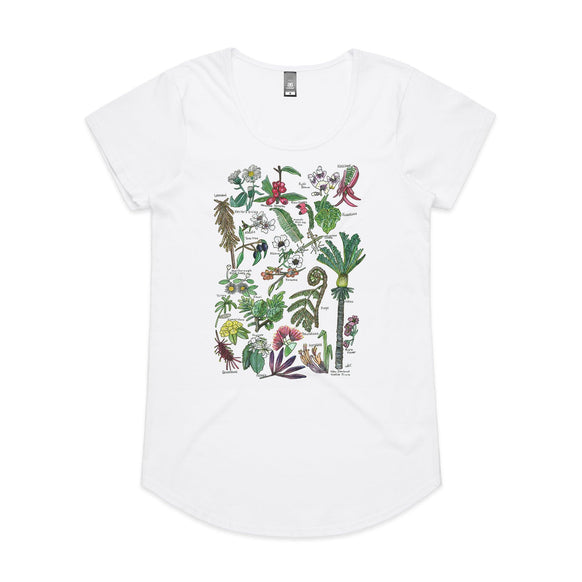 NZ Native Flora tee - doodlewear