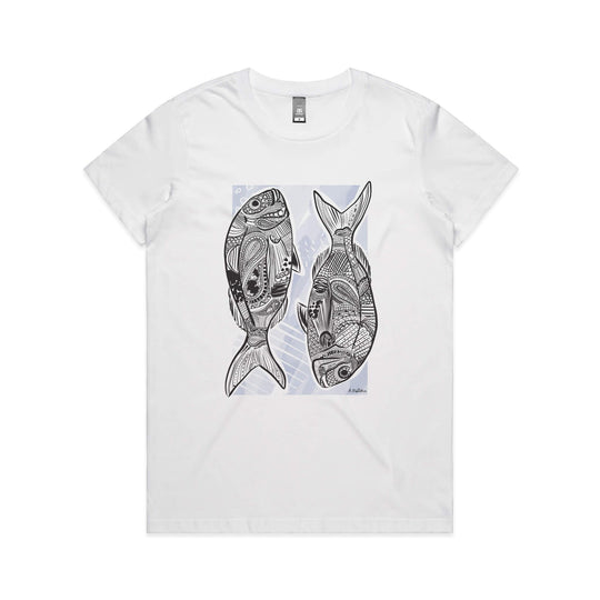 Ornate Duo Of Snapper tee - doodlewear