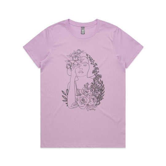 Dahlia's Portrait tee - doodlewear